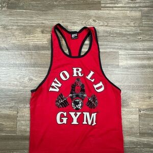 World Gym tank top